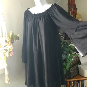 Off Shoulder Tunic Dress